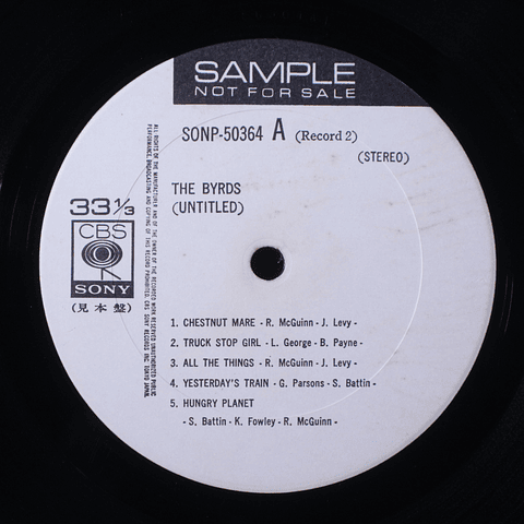 Byrds – 1970 doble (Ed Japón)