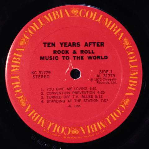 Ten Years After – Rock & Roll Music To The World (Ed USA)