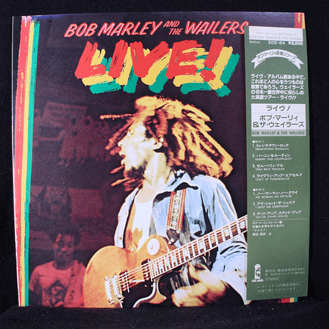 Bob Marley And The Wailers – Live! (Ed Japón)