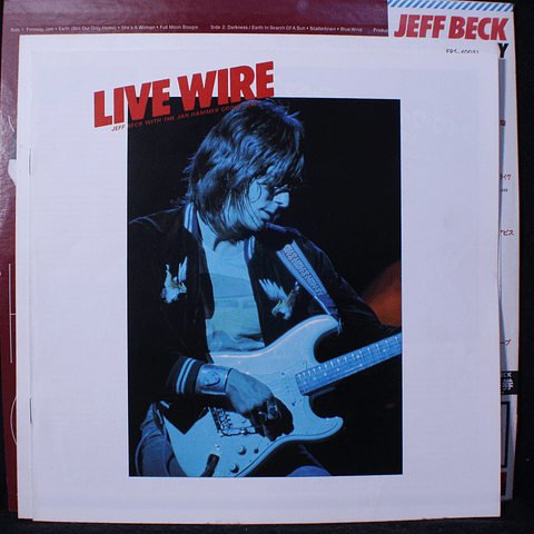 Jeff Beck With The Jan Hammer Group – Live (Ed Japón)