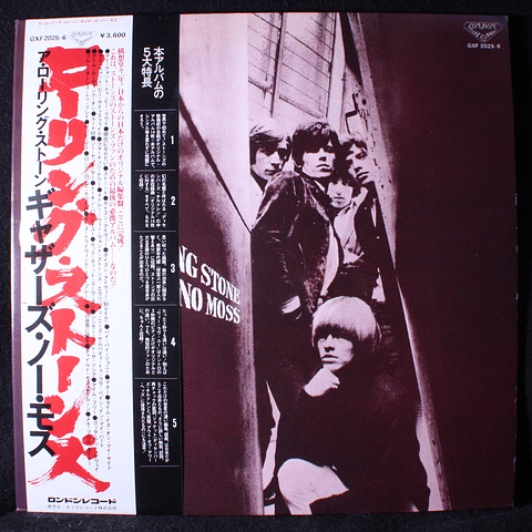 Rolling Stones – A Rolling Stone Gathers No Moss (Ed Japón)