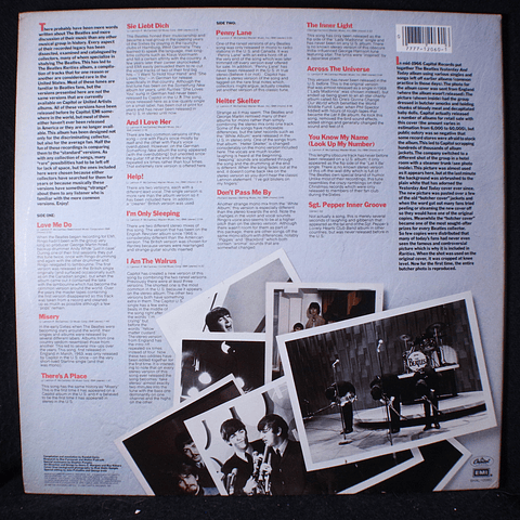 Beatles ‎– Rarities (1a Ed USA)