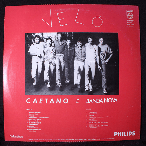 Caetano Veloso ‎– Velô