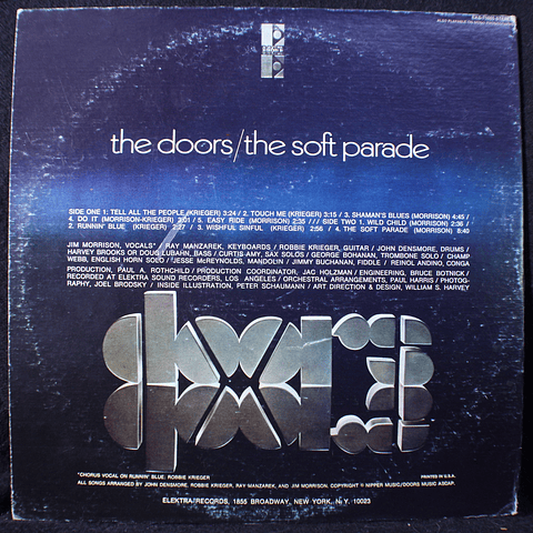 Doors – The Soft Parade (Ed USA 80's)