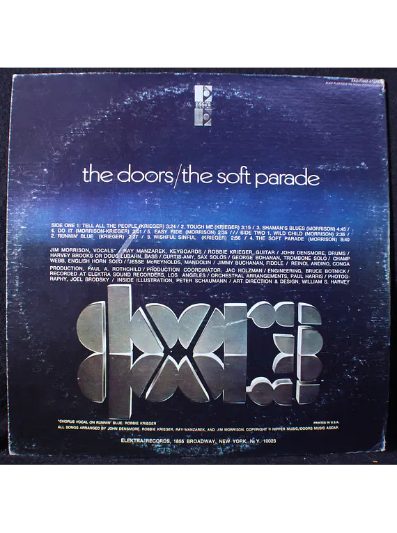 Doors – The Soft Parade (Ed USA 80's)