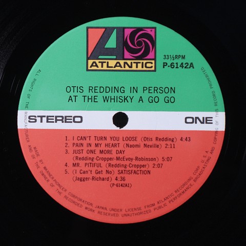 Otis Redding – In Person At The Whisky A Go Go (Ed Japón)