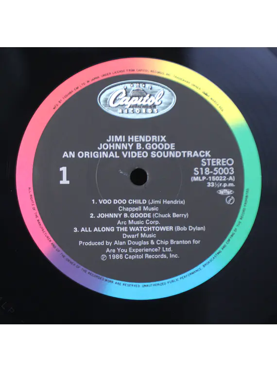 Jimi Hendrix – Johnny B. Goode An Original Video Soundtrack (Ed Japón)