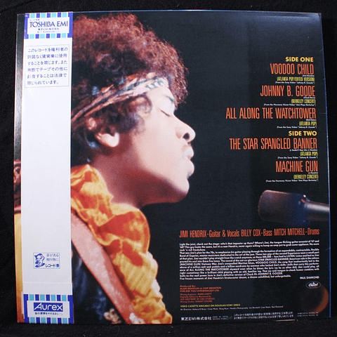 Jimi Hendrix – Johnny B. Goode An Original Video Soundtrack (Ed Japón)