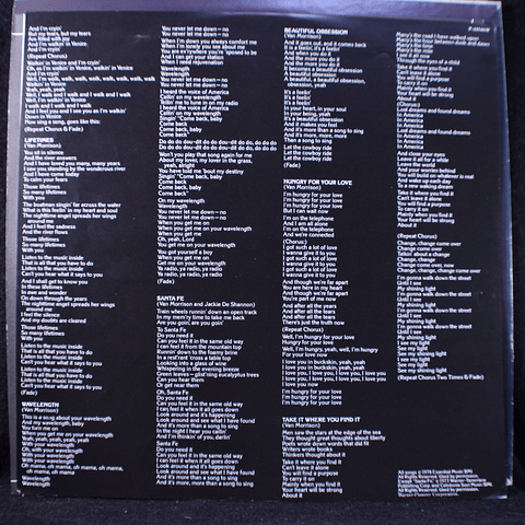 Van Morrison – Wavelength (Ed Japón PROMO)