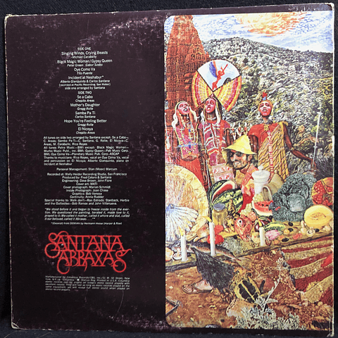 Santana ‎– Abraxas (1a Ed USA)