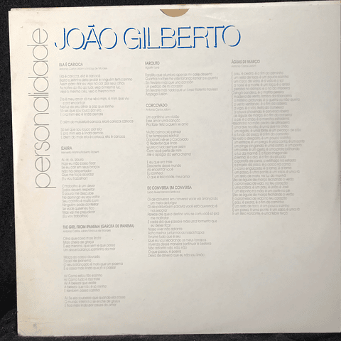 João Gilberto – Personalidade