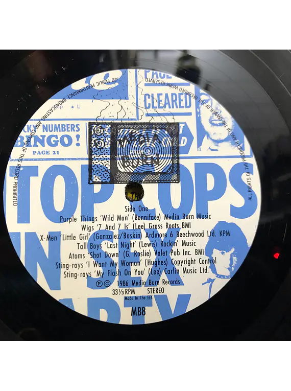 Various (Punk Garage) – Meltdown On Media Burn (UK)