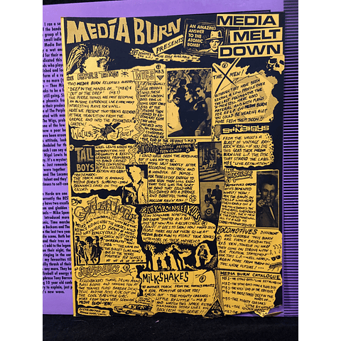 Various (Punk Garage) – Meltdown On Media Burn (UK)
