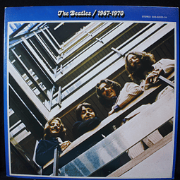 Beatles ‎– 1967-1970 (Ed Japon vinilo azul transparente)