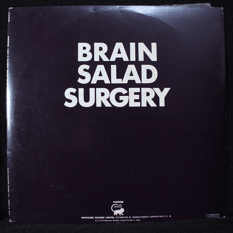 Emerson, Lake & Palmer – Brain Salad Surgery (Ed Japón)