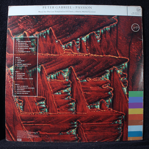 Peter Gabriel – Passion (orig BR '89)