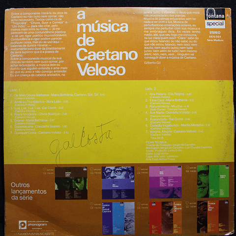 Caetano Veloso (Varios) - A Música De 