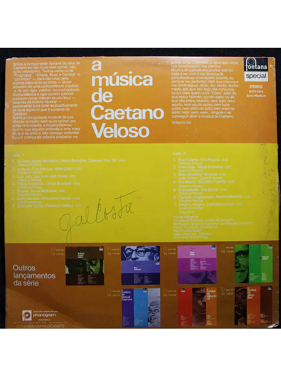 Caetano Veloso (Varios) - A Música De 