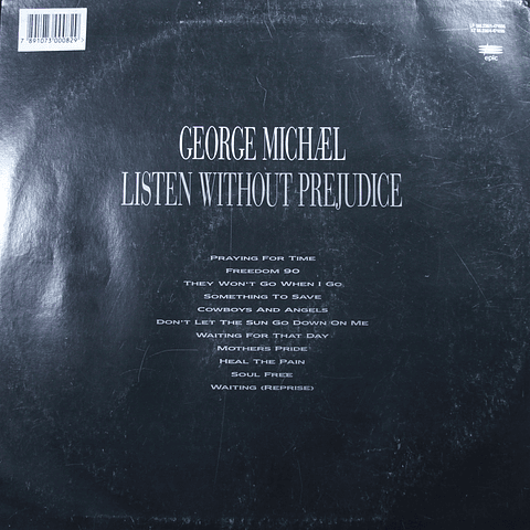George Michael – Listen Without Prejudice (orig '90 BR)