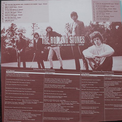 Rolling Stones – Big Hits (High Tide And Green Grass) (Ed Japón)