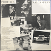 Nick Mason (Pink Floyd) & Rick Fenn – Profiles (orig '85 BR)