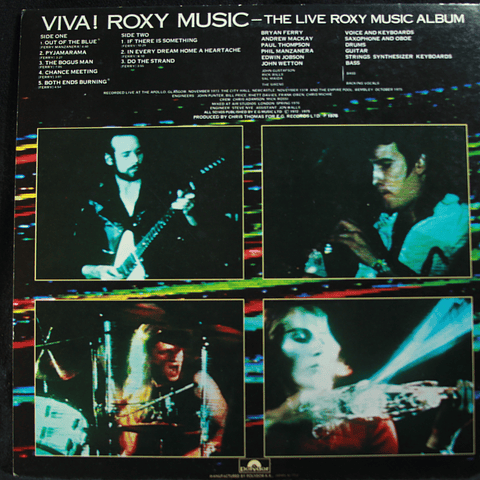 Roxy Music – Viva! (Ed Japón)