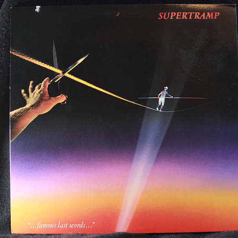 Supertramp – "...Famous Last Words..." (1a ed USA)