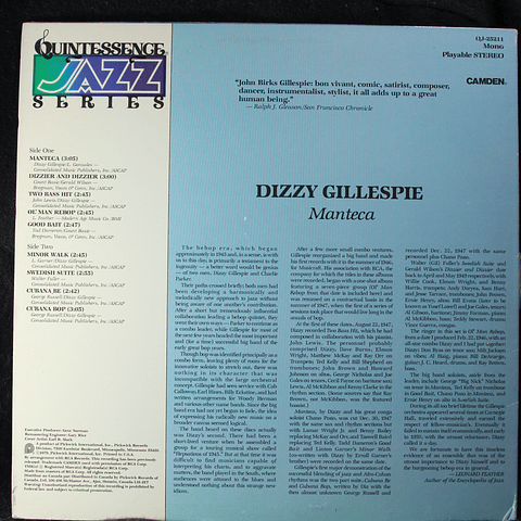 Dizzy Gillespie – Manteca
