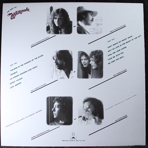 Whitesnake – The Best Of  (Ed Japón)