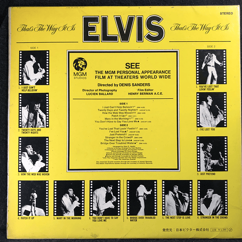 Elvis Presley – That's The Way It Is (Ed Japón)