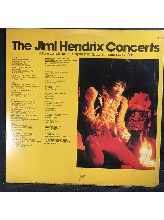 Jimi Hendrix Concerts