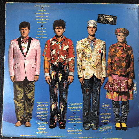 Talking Heads – Little Creatures (orig 80's BR)