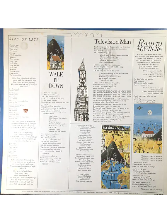 Talking Heads – Little Creatures (orig 80's BR)