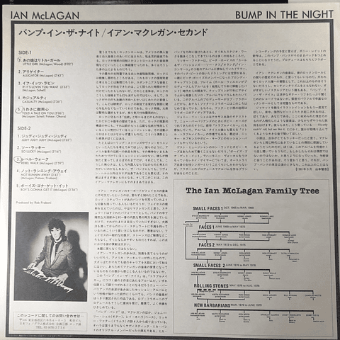 Ian McLagan – Bump In The Night (Ed Japón)