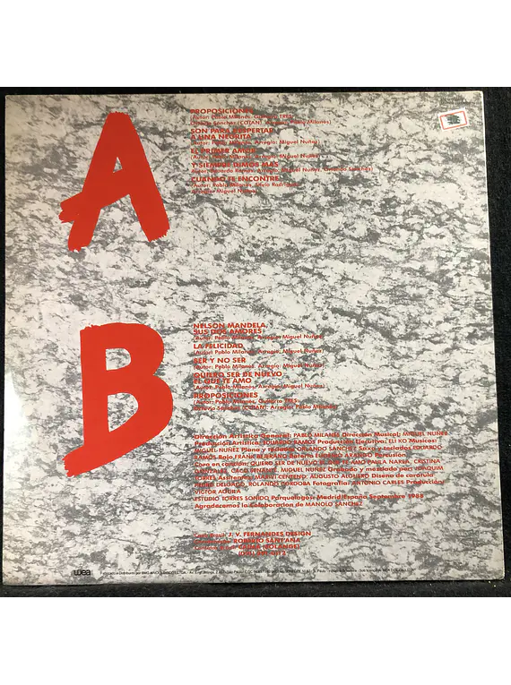 Pablo Milanés – Proposiciones (Ed BR)