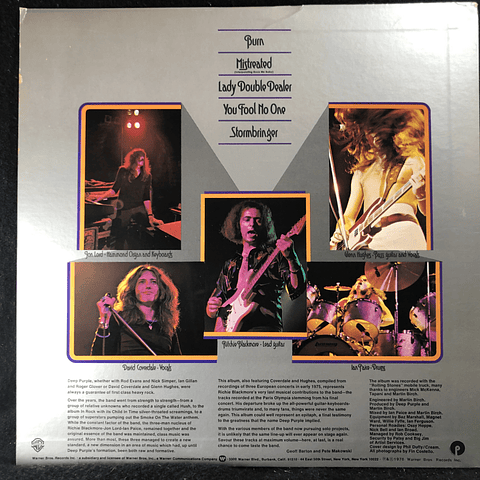 Deep Purple – Made In Europe (Ed Japón)