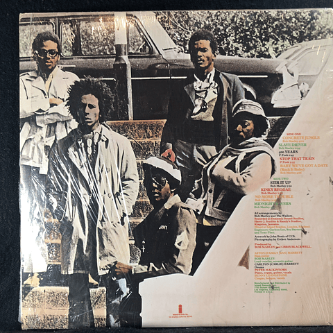 Bob Marley And The Wailers – Catch A Fire (Ed USA 70's)