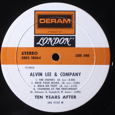 Ten Years After ‎– Alvin Lee & Company (1a Ed USA)