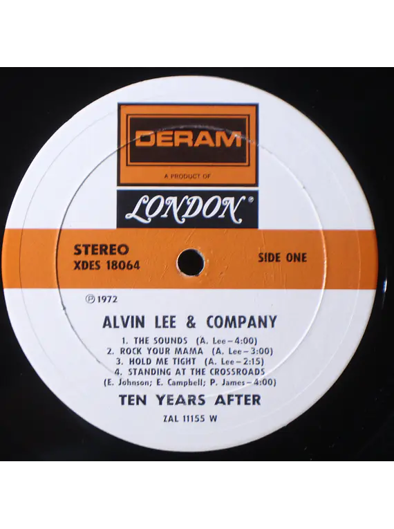 Ten Years After ‎– Alvin Lee & Company (1a Ed USA)