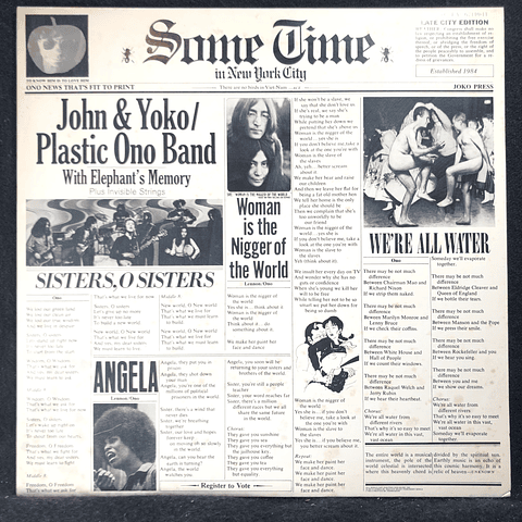 John Lennon – Some Time In New York City (Ed Japón)