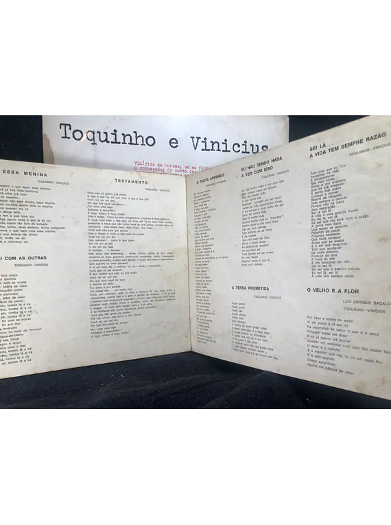 Vinicius e Toquinho - 1971