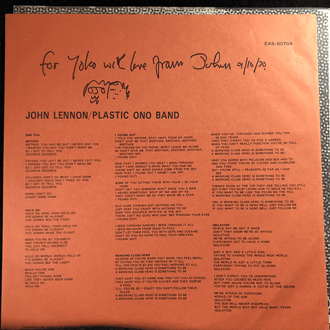John Lennon / Plastic Ono Band (Ed Japón)