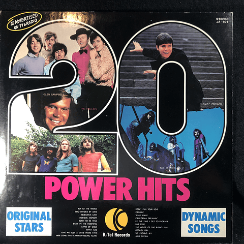 Various (Pink Floyd, Animals, otros) – 20 Power Hits