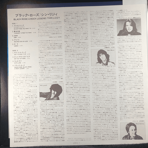 Thin Lizzy – Black Rose (A Rock Legend) Ed Japón