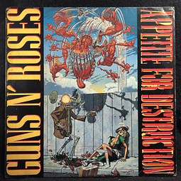 Guns N' Roses ‎– Appetite For Destruction (orig BR '88)