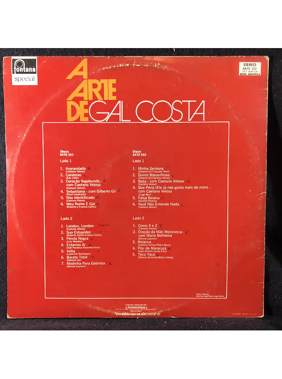 Gal Costa – A Arte 