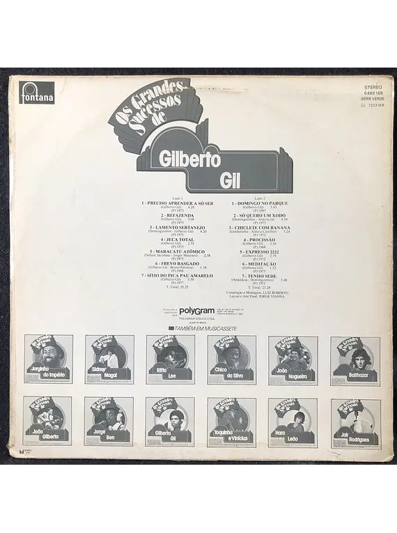 Gilberto Gil – Os Grandes Sucessos 