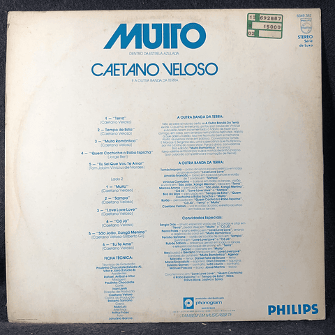 Caetano Veloso & A Outra Banda Da Terra – Muito (Dentro Da Estrela Azulada)