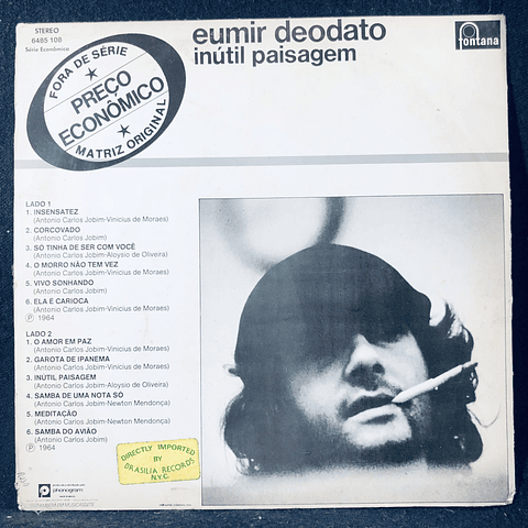 Eumir Deodato – Inútil Paisagem