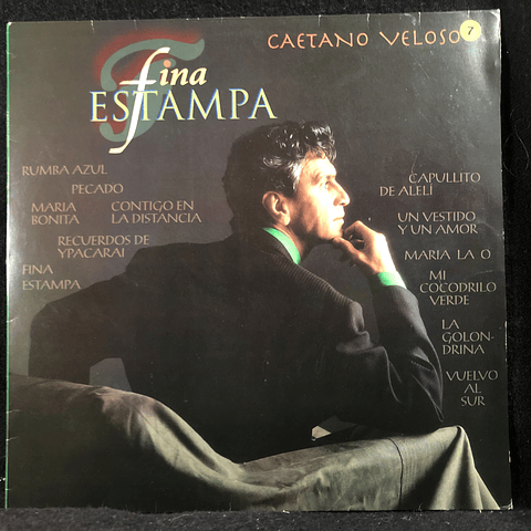 Caetano Veloso ‎– Fina Estampa (orig BR '94)